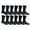 Black, variant on 12 Pairs of Yacht & Smith Boys Youth Sports Shoe Socks, Cotton Socks for Boys (9-11, Black)