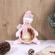 thumbnail image 4 of Muñeco de Nieve con Lentejuelas Hot6sl Cesta de Dulces Navideña Decorativa, 4 of 7
