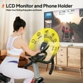 thumbnail image 6 of Pooboo Indoor Stationary Exercise bike Cycling Bicycle with LCD Monitor for Indoor Cardio Workout Max Weight 350 Lbs, 6 of 12
