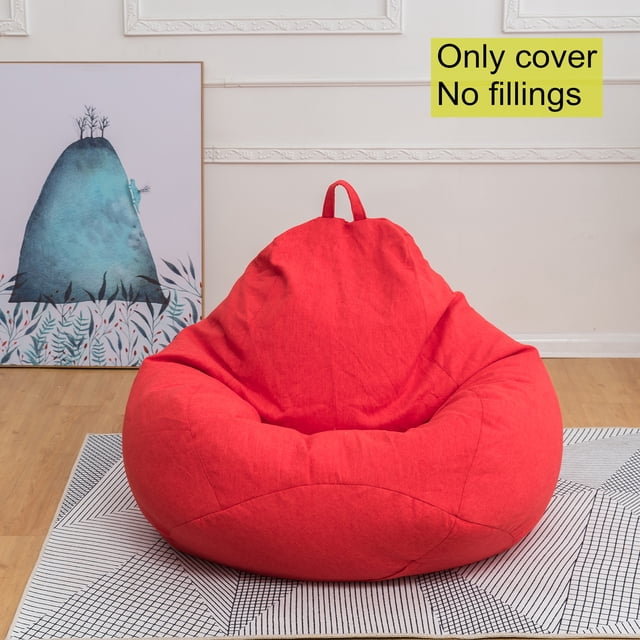 ALING Housse de Fauteuil Poire Housse de Canapé Sofa Intérieur de Repos pour Adultes Enfants Seulement Housse de Fauteuil Poire Housse de Meuble Canapé (Remplissage Non Inclus)
