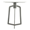 thumbnail image 4 of Rand Marble Side Table White  Black, 4 of 11