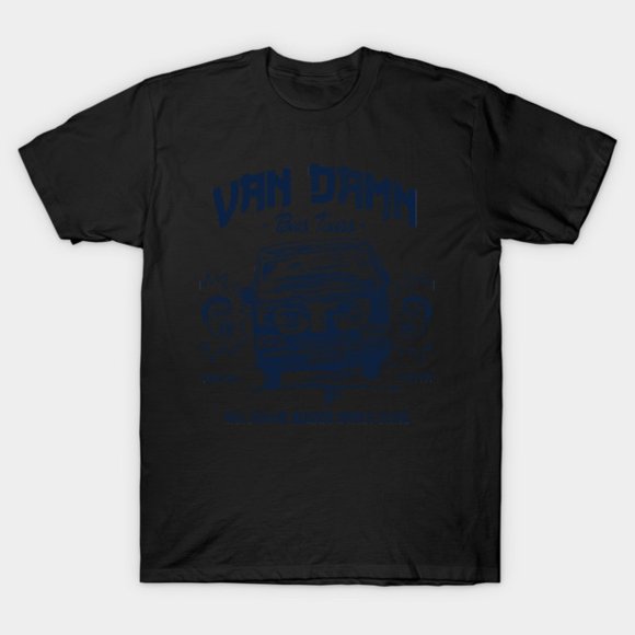 T-Shirt Unisexe Rétro Van Dame Bloodsport Arts Martiaux Légende du Film d'Action