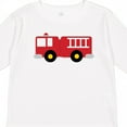thumbnail image 4 of Inktastic Fire Truck Childs Fireman Boys or Girls Long Sleeve Toddler T-Shirt, 4 of 5