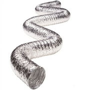 Deflecto® Supurr-Flex® Flexible Aluminum Duct, 20' F0420B/2