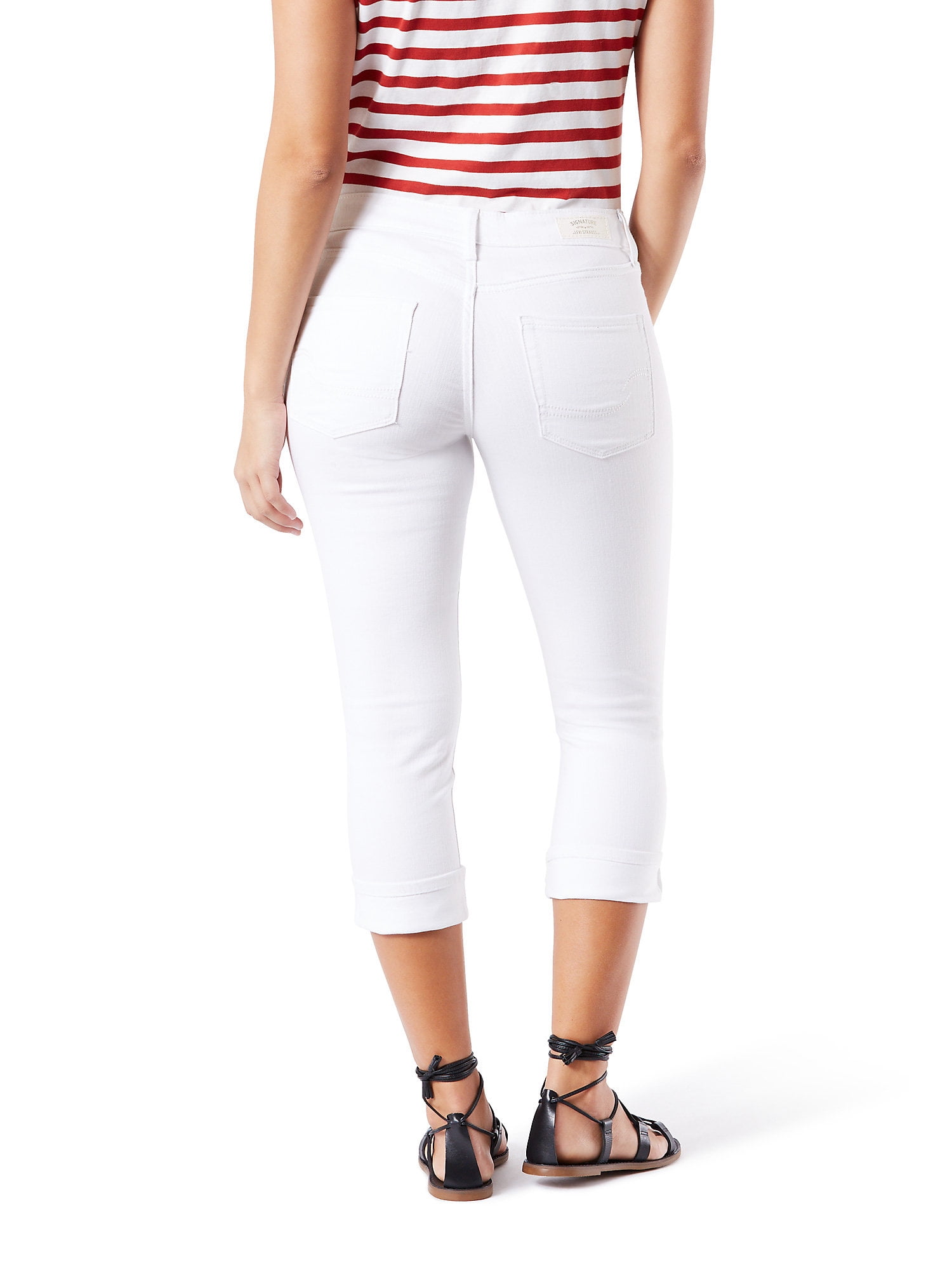 levi strauss modern capri
