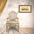 thumbnail image 3 of Gladding, Pamela 32x15 Gold Ornate Wood Framed with Double Matting Museum Art Print Titled - Harvest Bounty Panel, 3 of 4