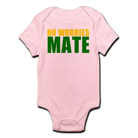 

CafePress - No Worries Mate Infant Bodysuit - Baby Light Bodysuit