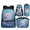 Bubble Underwater Axolotl, variant on Yspwyqan Galaxy Axolotl Backpack Set with Lunch Box Pencil Case for Girls, 17 Inch Double Zipper Lightweight School Bags Fits 14" Laptop for School Travel Hiking