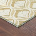 thumbnail image 3 of Addison Rugs Chantille Indoor/Outdoor Transitional Geometric Gold Machine Washable Round Rug, 8' x 8', 3 of 8