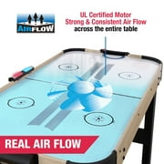 48 Air Hockey Table Set with LED Scorer, by MD Sports