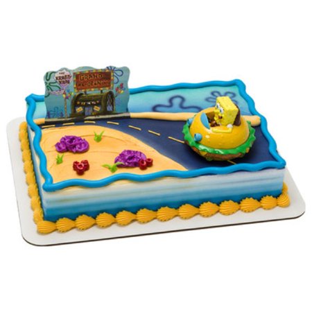 Spongebob Squarepants Krabby Patty Cake Topper Walmart Com