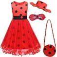 thumbnail image 1 of Robe de Fête d'Anniversaire à Paillettes et Nœud pour Tout-Petites Filles avec Couvre-Chef, 1 of 7