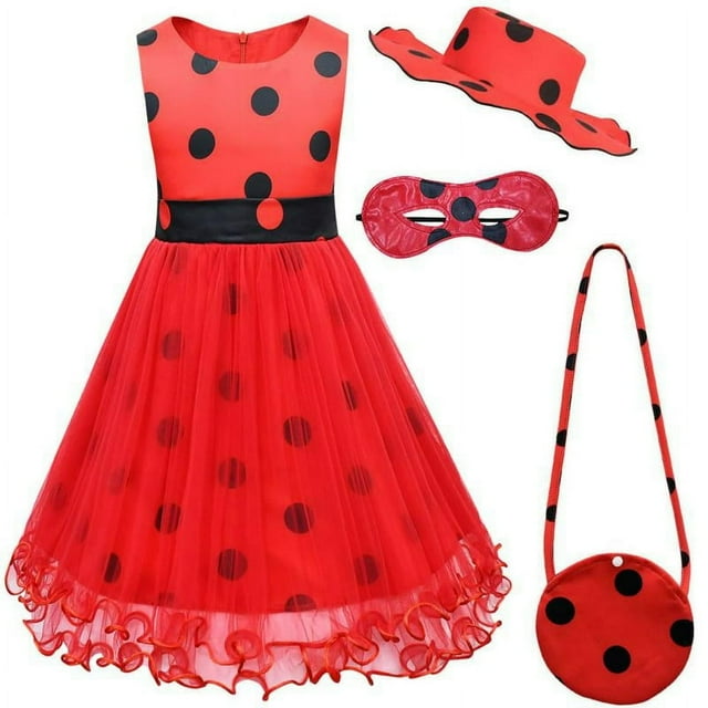 Robe de Fête d'Anniversaire à Paillettes et Nœud pour Tout-Petites Filles avec Couvre-Chef