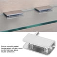 thumbnail image 2 of Ccdes Glass Bracket,10Pcs Stainless Steel Glass Clamp Bracket Fixing Clip Home Hardware Accessories,Glass Holder, 2 of 8