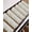 White, variant on Floral Flower Stair Treads for Wooden Steps Indoor Runner Rug Carpet, Modern Oil Painting Watercolor White 4 Pieces Peel and Stick Staircase Step Treads Covers Washable Throw Door Mats, 30"x8"