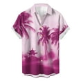 thumbnail image 2 of Xixinqiwan No Boundaries Men's & Big Men's Button Up Shirt,Men's Casual Tropical Shirt Short Sleeve Beach Hawaiian Shirt Button Down Summer Printed Shirts, 2 of 3