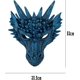 thumbnail image 3 of Personajes 3D de Halloween - interpretando máscaras de dragón de terror, media máscara de animal de terror, dragón de terror de halloween, personajes de disfraces de fiesta - interpretando, 3 of 3