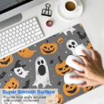 thumbnail image 4 of Long Mouse Pads for Desk,Halloween Ghosts Pumpkins and Bats Desk Mats on Top Of Desks, Desk Mouse Pad Extra Large with 3mm Non-Slip Base and Stitched Edge for Gaming,Office,Work,Home 31.5x11.8in, 4 of 5