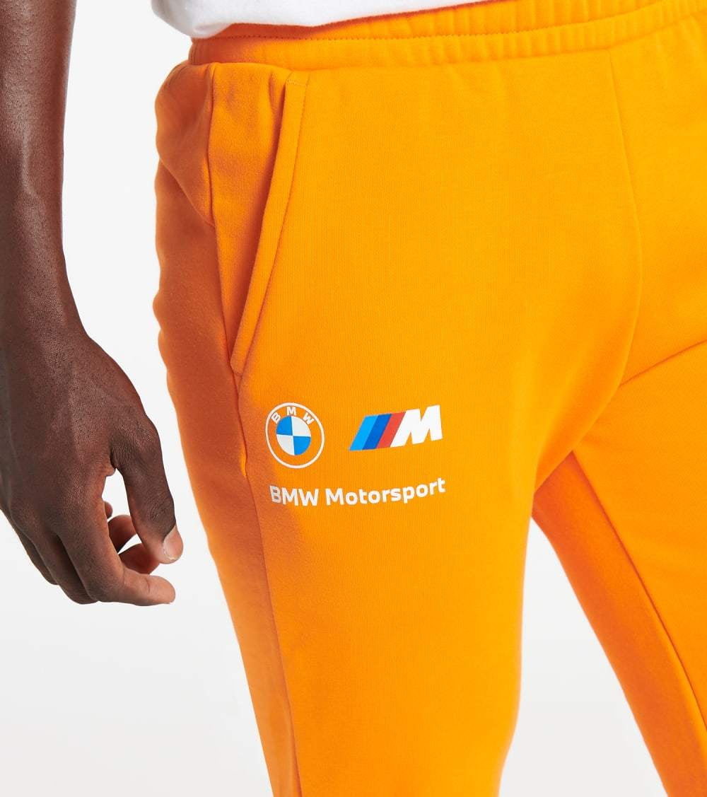 Puma BMW MMS Essentials Fleece Men Yellow Track pant (XS)