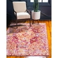 thumbnail image 1 of Unique Loom 3134267 Tapis Rectangulaire Fortissimo Austin 9 x 12 Pieds, Rouge, 1 of 1