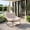 Gray arc, variant on Volkmi Adult Modern Indoor Bedroom and Living Room Reading and Oversized Rocking Chairs, Gray