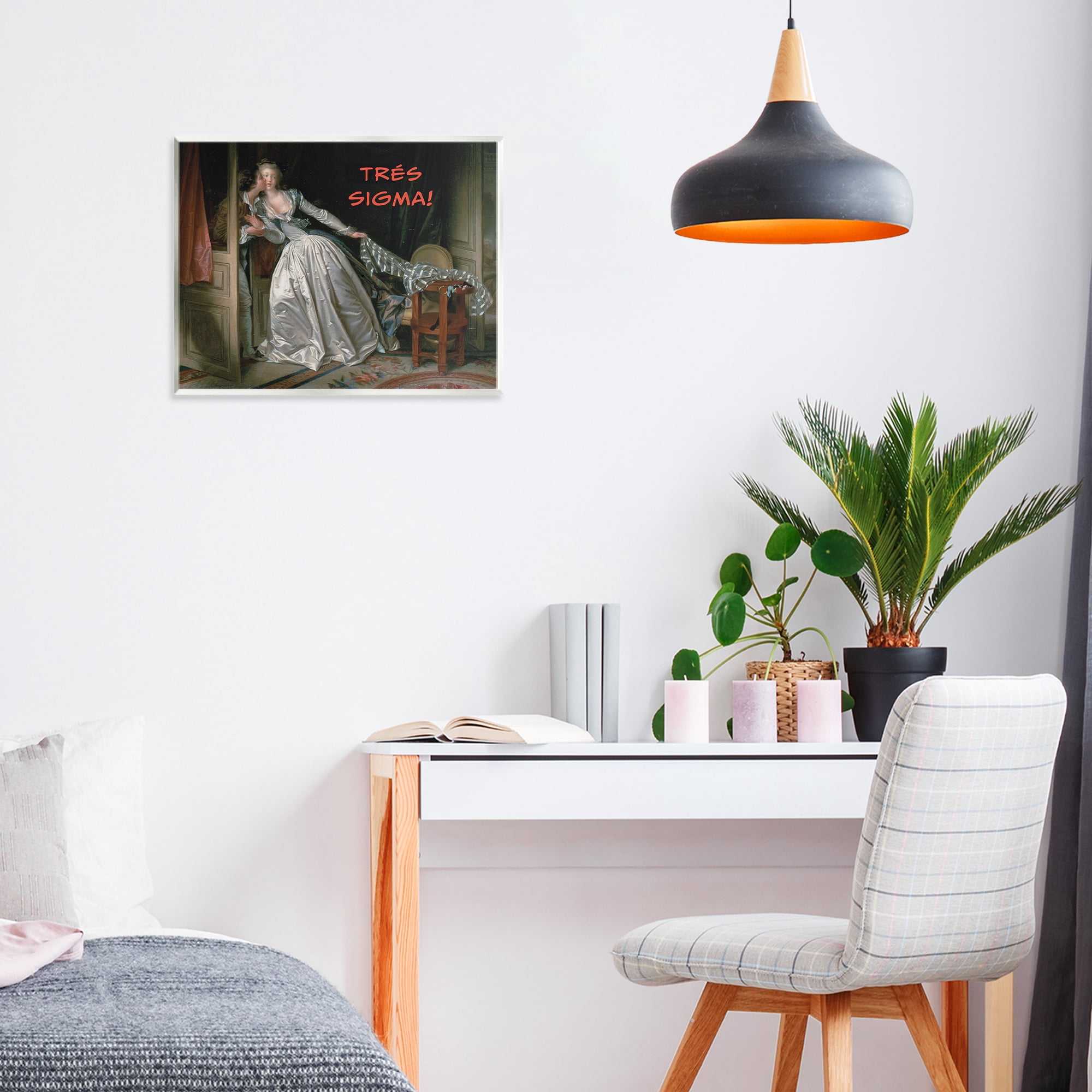 Stupell Industries Iconic Tres Sigma Wall Plaque Art, design by Grotto Studios