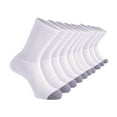 thumbnail image 6 of Fewfanhot 10PC Male Socks Refreshing Mid-Calf Men's Solid Color Sweat-absorbing Socks-Ventilated, Odor-Resistant, and Designed for Year-Round Comfort Best Gift for Adults, 6 of 6