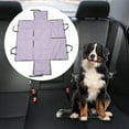 thumbnail image 2 of Unique Bargains Housse de Siège Auto Double Couche Durable pour Chien Chat Violet, 2 of 6