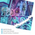 thumbnail image 2 of Zufioo Monster High Pattern 500-Piece Wooden Puzzle, Children's Intellectual Puzzle Handmade Artwork, 2 of 7