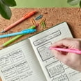 thumbnail image 5 of Paper Mate 2204001 1 mm Medium FlexGrip Ultra Recycled Retractable Ballpoint Pen - Black Ink, Assorted Barrels (1-Dozen), 5 of 5