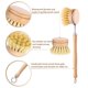 thumbnail image 5 of 2 Pack Classic Dish Washing Brush Natural Scrub Brush For Kitchen Room Cleaning Supplies, 5 of 5