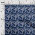 thumbnail image 2 of oneOone Cotton Flex Blue Fabric Abstracts Sewing Craft Projects Fabric Prints By Yard 40 Inch Wide, 2 of 5