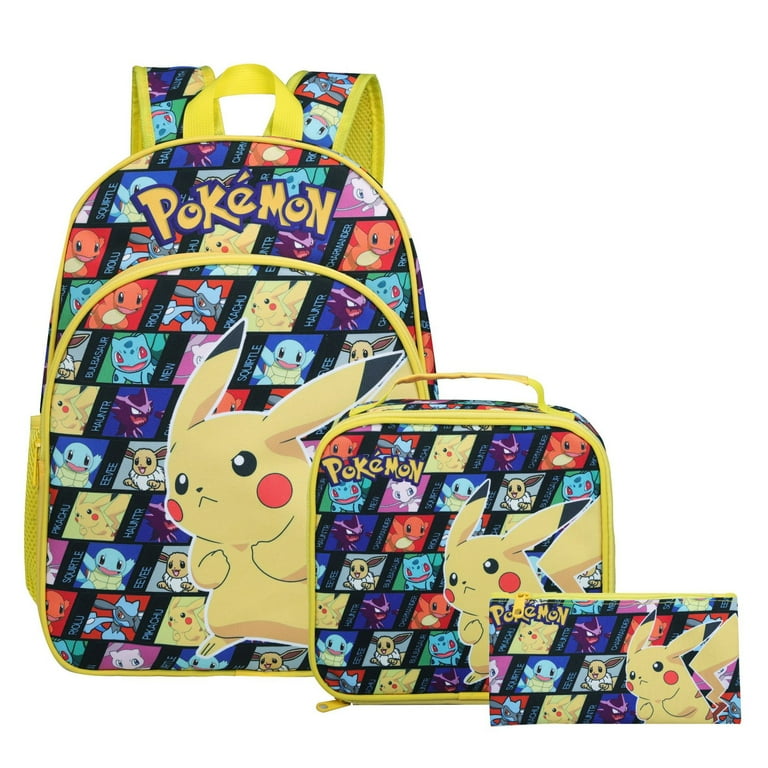 Pokemon Backpack Cartoon Backpacks School Backpack Laptop Bag Shoulders Lightweight for Kids Girls Walmart