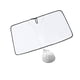 thumbnail image 5 of Protector de parasol plegable para parabrisas que mantiene la cubierta de su vehículo para SUV sedanes. Plata titanio S, 5 of 9