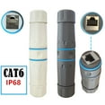 thumbnail image 3 of Direct RJ45 Shielded Connector Cat6 Ethernet Port Adapter 250MHz IP68 Waterproof Ethernet Outdoor Connector, 3 of 13