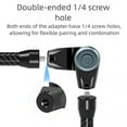thumbnail image 5 of Sinyiin Double Ended 1/4 Screw Adapter Flexible 180° Rotate Press Lock For Camera Mounts, 5 of 7