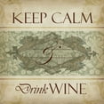 thumbnail image 2 of Studio W 26x26 Gold Ornate Wood Framed with Double Matting Museum Art Print Titled - Wine Phrases V, 2 of 4