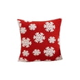 thumbnail image 1 of Decoraciones Del Árbol de Navidad Funda de Almohada de Navidad Copo de Nieve Terciopelo Cojín Del Árbol de Navidad Bordo de la Decoración de Vacaciones Cojín de la Cubierta de la Almohada de Navidad, 1 of 6