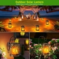 thumbnail image 4 of Farol solar KOOPER con llama parpadeante mejorada, 4 unidades, 4 of 7