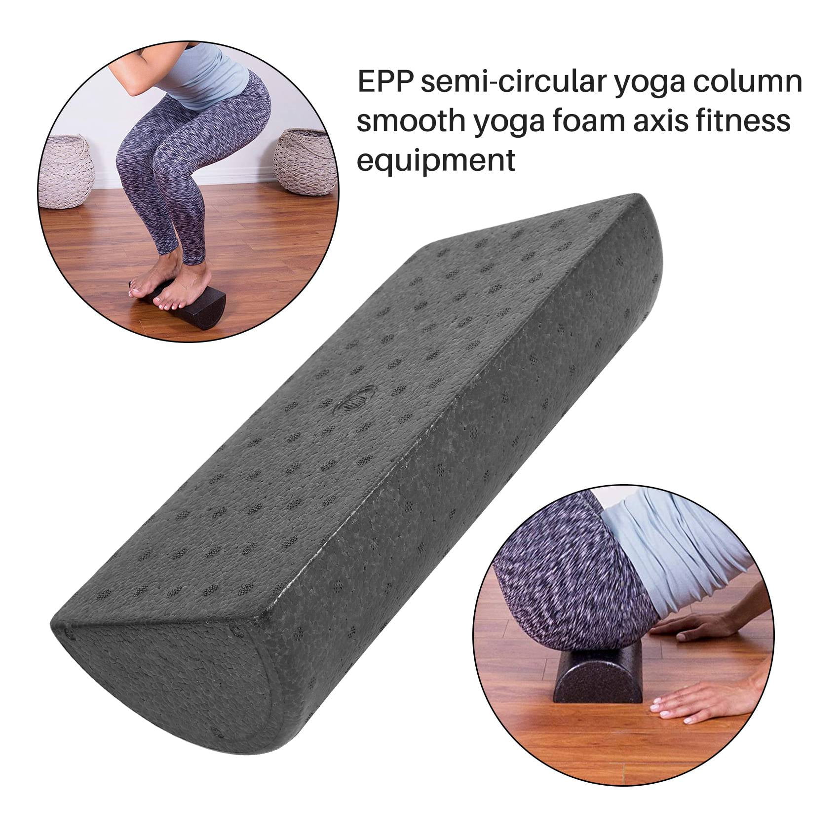 2 * Half Round Foam Roller-black