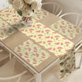 thumbnail image 2 of Ambesonne Fruit Table Runner & Placemats, Colorful Citrus Art, Placemat 4 pcs + Runner 14"x72", Cream and Multicolor, 2 of 2