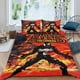 thumbnail image 2 of Marvel Zombies Conjunto de sábanas temático, trío de piezas, cómodo y amigable con la piel, diseño único, regalo de decoración para el hogar para familiares, amigos y fans,173cm *218cm, 2 of 6