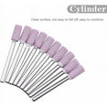 thumbnail image 3 of 100 Pcs Abrasive Polishing Mounted Stone Rotary Tool Grinding Wheel for Dremel Rotary Tools 3mm Shank, 3 of 5