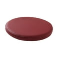 thumbnail image 2 of CoudarTitie Bar Stool Seat Cushion Non Slip Bottom 36 cm PU Leather Soft Elegant Round Chair Dark Red, 2 of 9