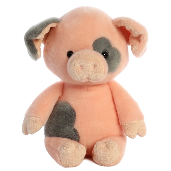Aurora - Medium Pink Oink & Mooty - 11" Oink - Fun-loving Stuffed Animal