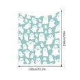 thumbnail image 3 of Under $1! PEONAVET Halloween Ghost Blanket Soft Cozy Fluffy Throw Blanket Lightweight Velvet Bed Blanket for Couch Sofa, 3 of 4