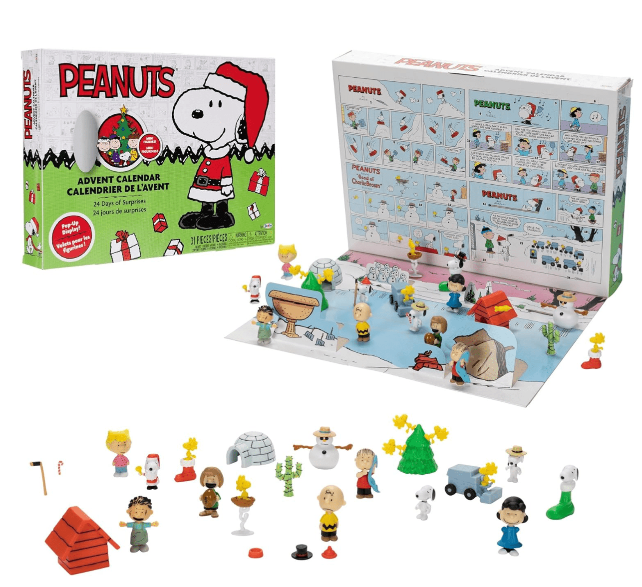 Peanuts Advent Calendar 2023 for Kids New With Box - Walmart.com