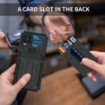 thumbnail image 4 of SaniMore for Motorola G Stylus 5G 2021 Camera Protection Case, Rugged PC Back & TPU Bumpers Cover with Invisible Sliding Card Slot & Kickstand Upgraded Military Shockproof Protective Shell, Blue, 4 of 9