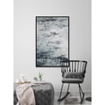 thumbnail image 4 of Parvez Taj "Dark Waves" Floater Framed Painting Print on Canvas, 4 of 6