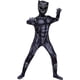 thumbnail image 1 of Conjunto de disfraces de superhéroe negro para niños, mono de pantera para Halloween, carnaval, fiesta de disfraces, 1 of 4